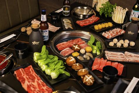 Not only does Kakkoii offer barbecue and Shabu-Shabu options, but they also have live cooking food stalls featuring Korean and Japanese street food. . Wild japanese bbq shabu